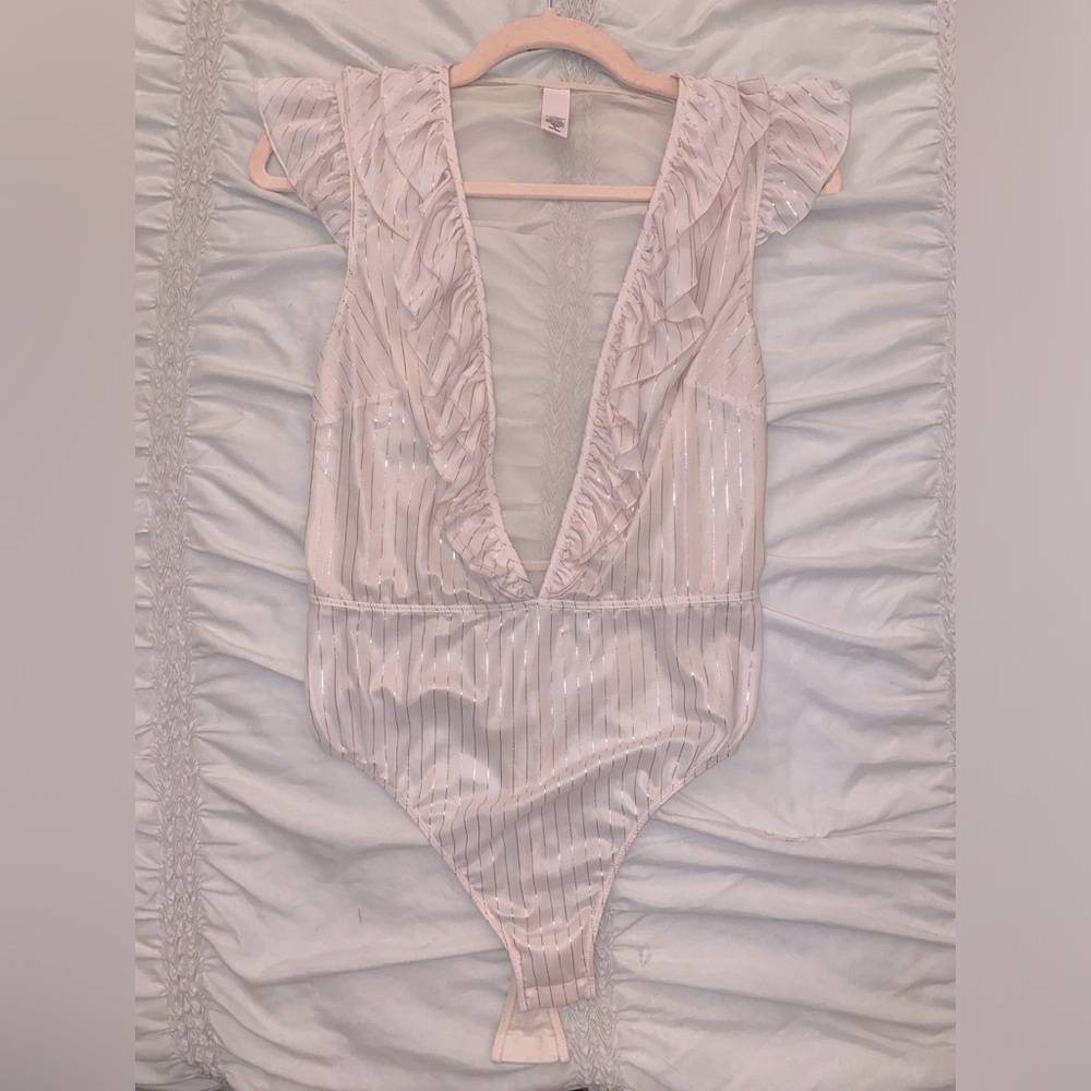 Victoria’s Secret Sheer Lingerie Bodysuit - Medium